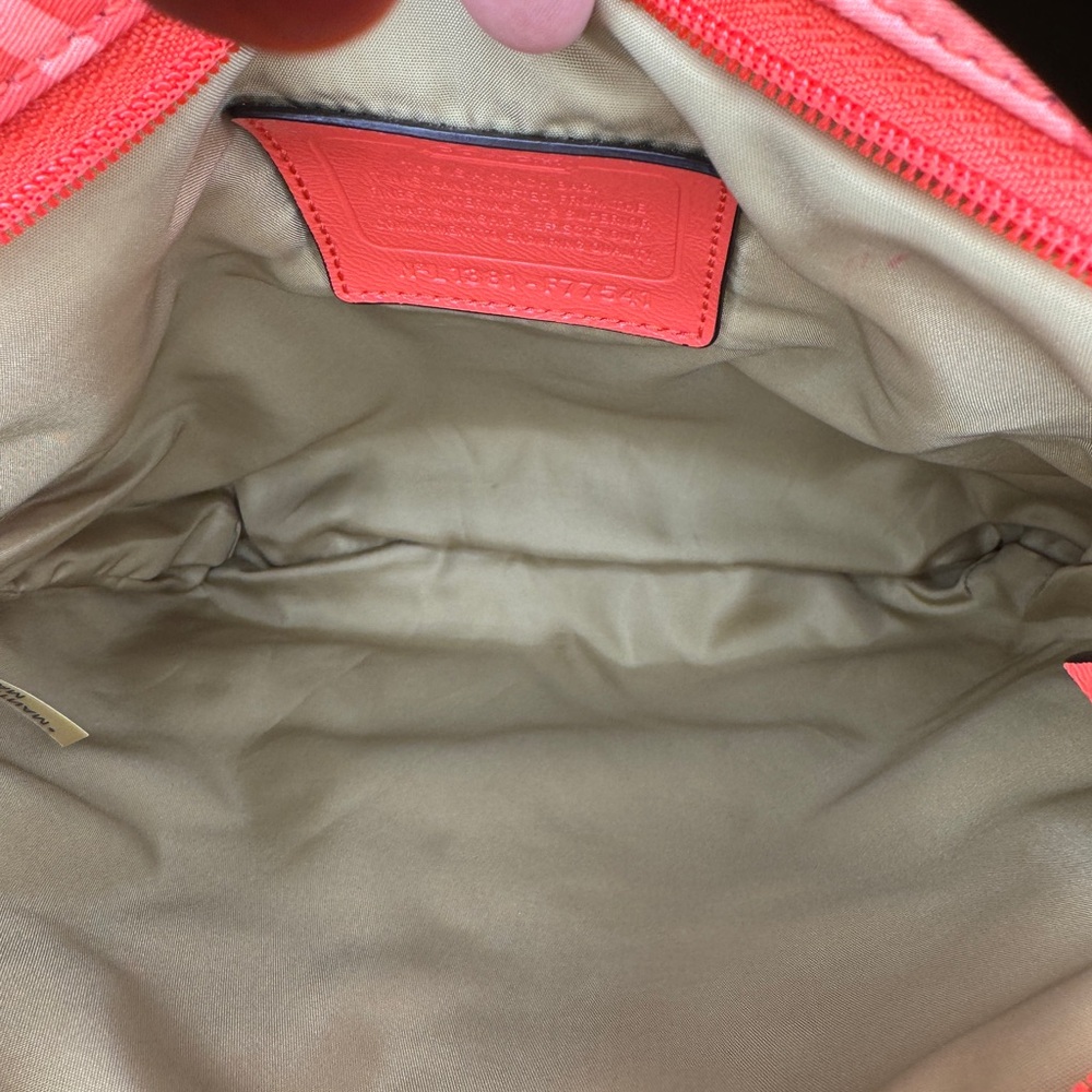 Coach Orange Crossbody Bag - Picture 6 of 9